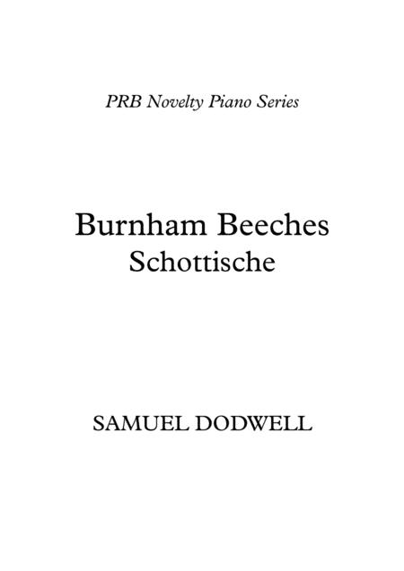 Prb Novelty Piano Series Burnham Beeches Schottische Dodwell Sheet Music