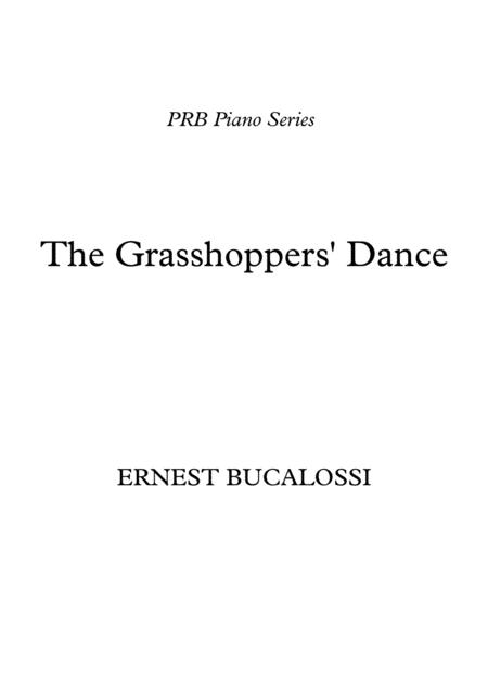 Prb Piano Series The Grasshoppers Dance Bucalossi Sheet Music