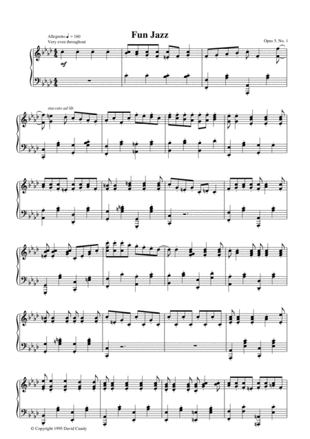 Prelude For Solo Piano Op 16 No 13 Sheet Music