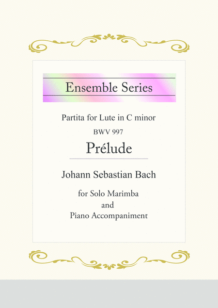 Prelude From Partita For Lute In C Minor Bwv 997 Sheet Music