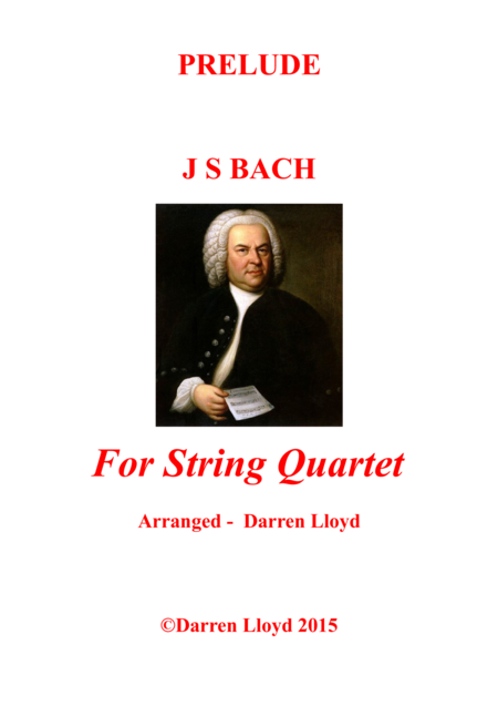 Free Sheet Music Prelude Js Bach