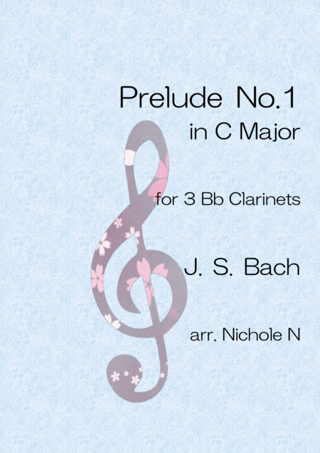 Free Sheet Music Prelude No 1 For 3 Bb Clarinets