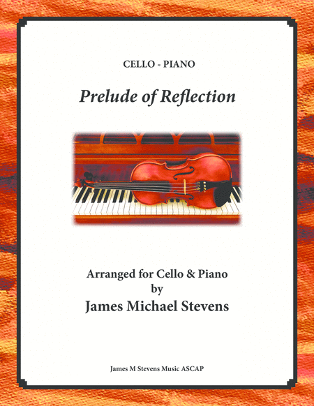 Prelude Of Reflection Cello Piano Sheet Music