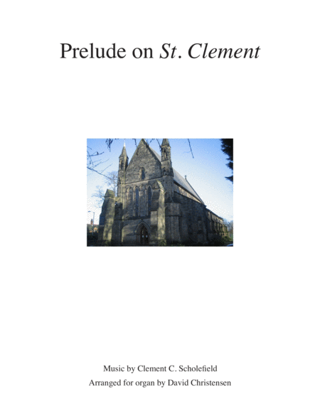 Prelude On St Clement Sheet Music