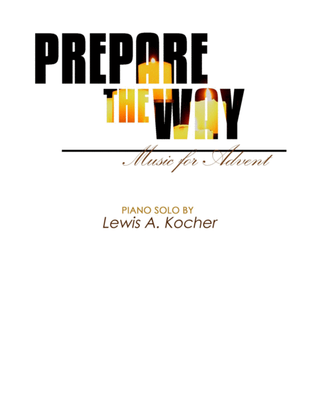 Prepare The Way Sheet Music