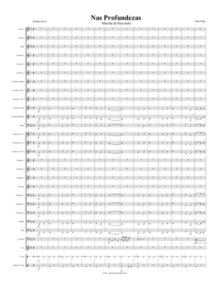 Procession March Nas Profundezas Sheet Music