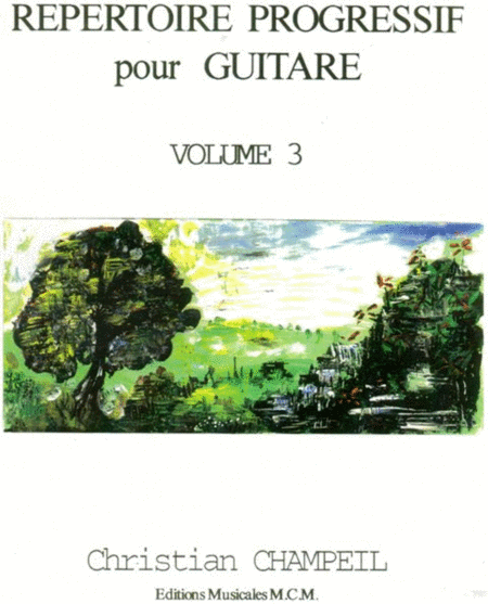 Progressive Repertoire For Guitar Vol 3 Sheet Music