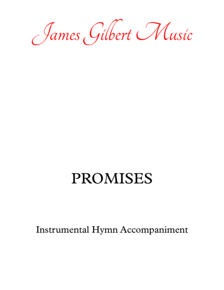 Free Sheet Music Promises Standing On The Promises