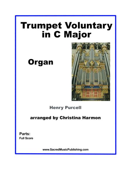 Purcell Trumpet Voluntary In C Major Organ Sheet Music