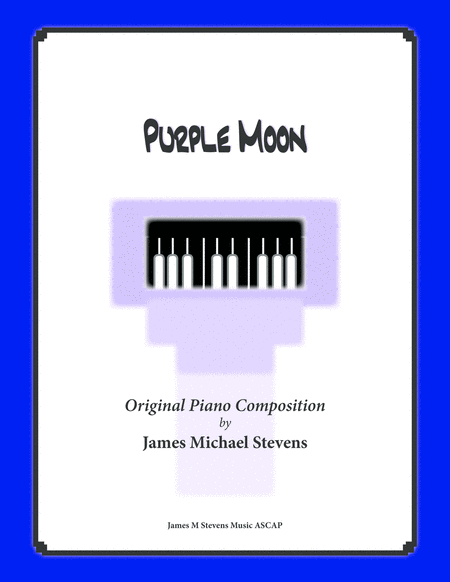 Free Sheet Music Purple Moon