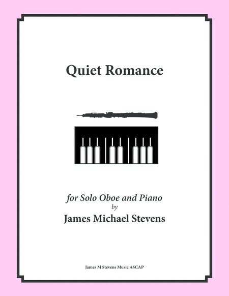 Free Sheet Music Quiet Romance Oboe Piano