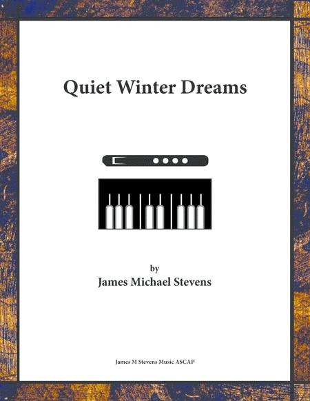 Free Sheet Music Quiet Winter Dreams Flute Piano