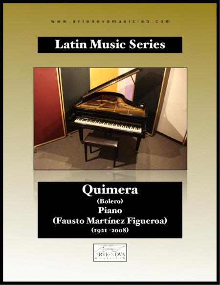 Quimera Bolero For Piano Sheet Music