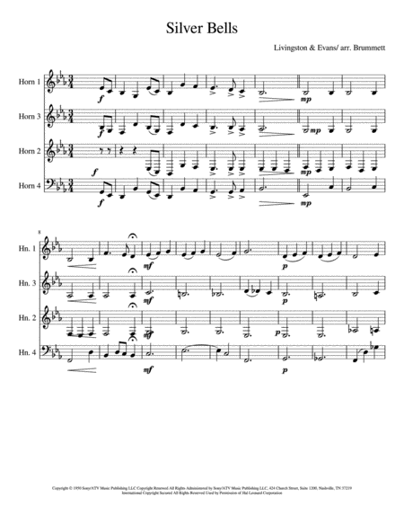 Quintet For Double Basses Sheet Music