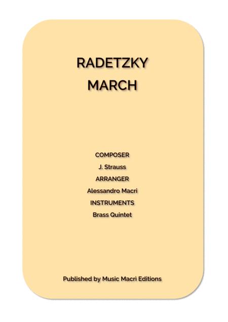 Radetzky March By J Strauss Sheet Music