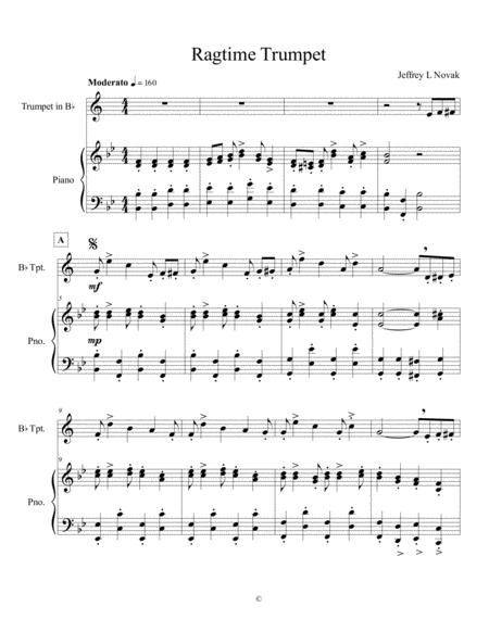 Free Sheet Music Ragtime Trumpet