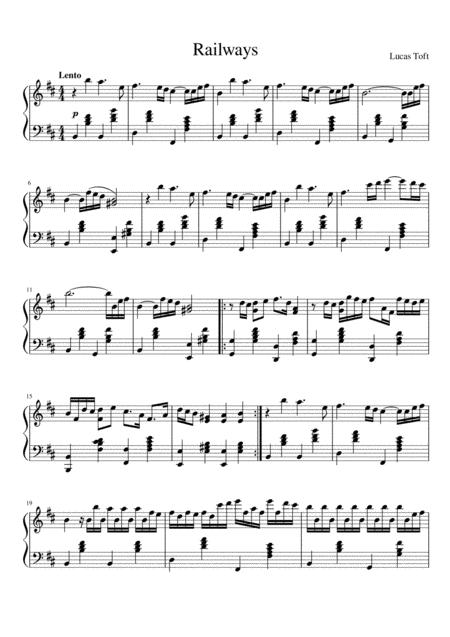 Free Sheet Music Railways