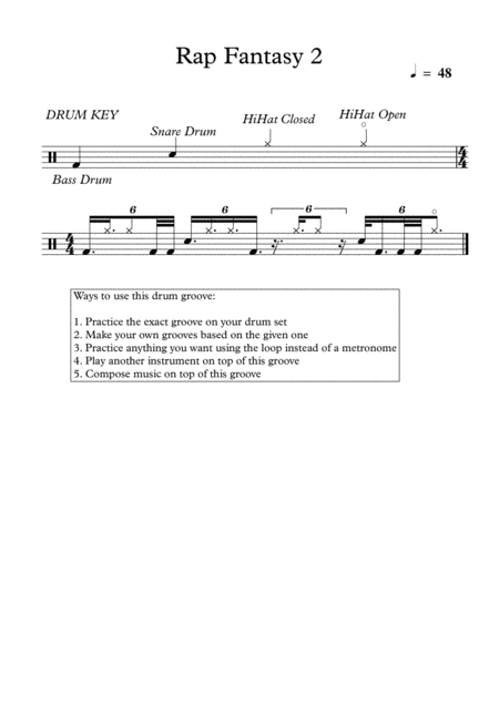 Rap Fantasy 2 Sheet Music