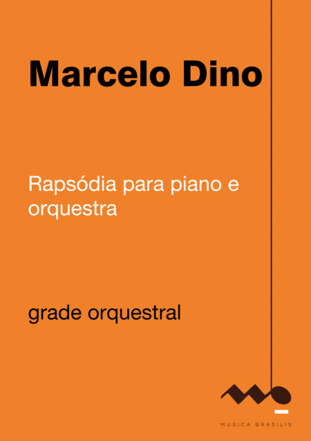 Rapsodia Para Piano E Orquestra Grade Sheet Music