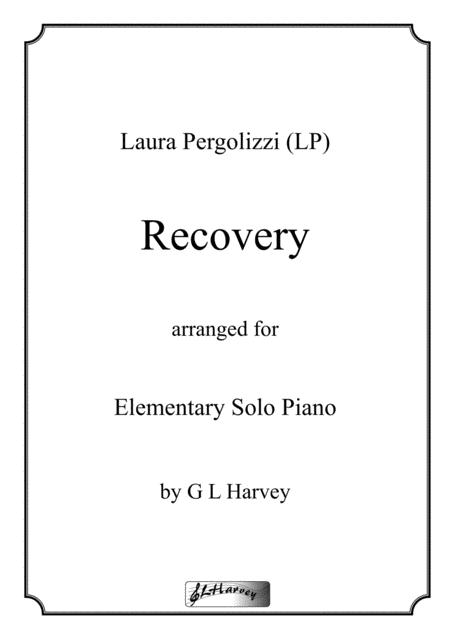 Recovery For Elementary Solo Piano Sheet Music