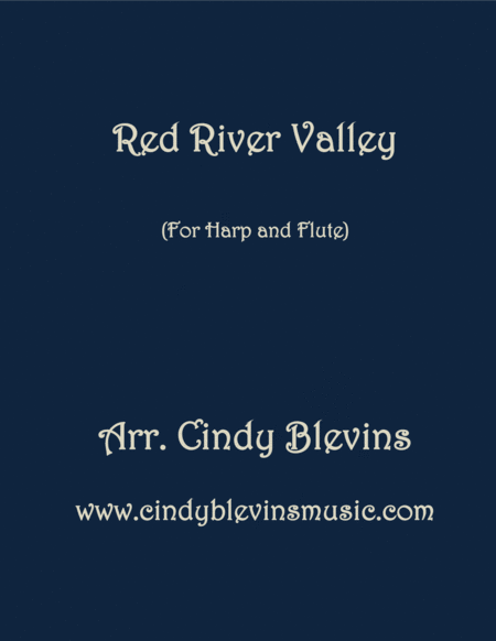 Free Sheet Music Red River Valley Arranged For Harp And Flute