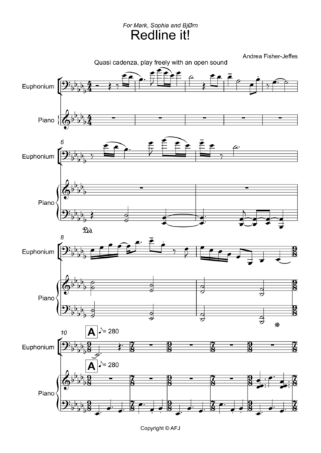 Redline It Sheet Music