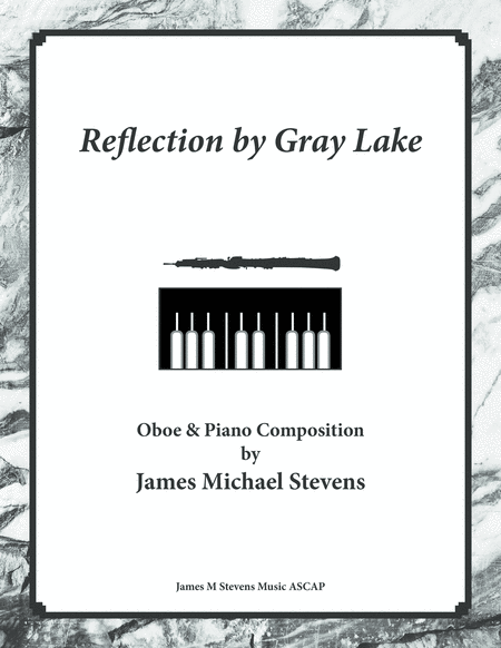 Reflection By Gray Lake Oboe Piano Sheet Music