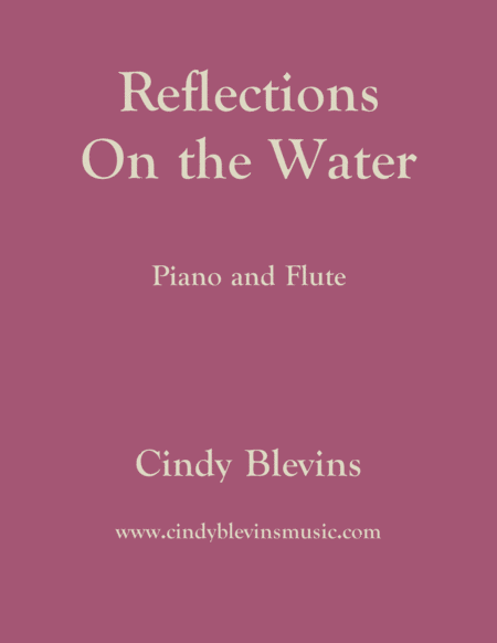 Reflections On The Water For Piano And Flute Sheet Music