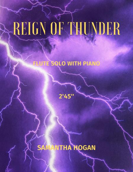 Reign Of Thunder Sheet Music