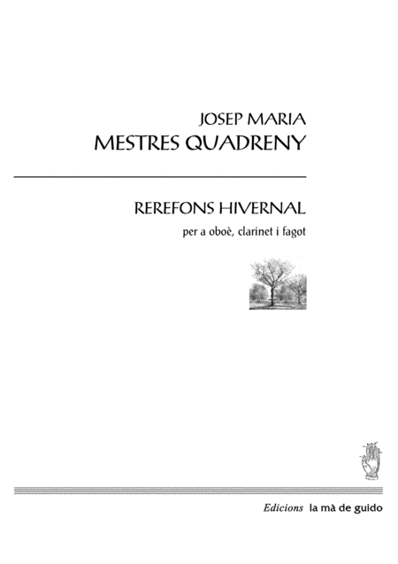 Rerefons Hivernal Sheet Music