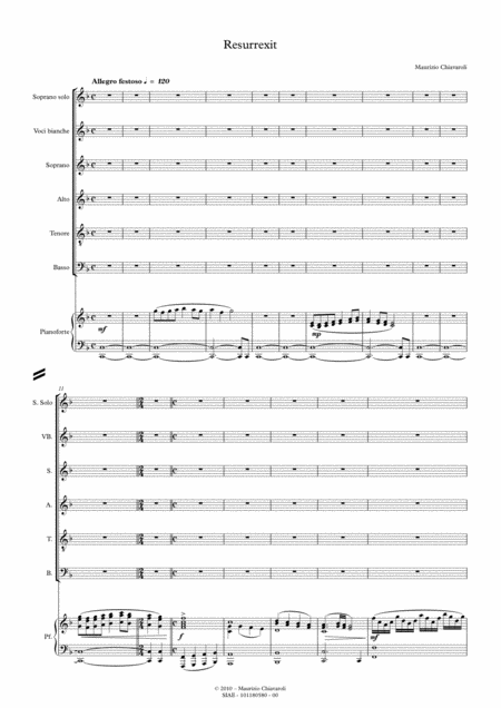 Resurrexit Sheet Music