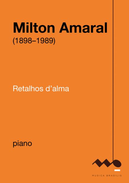 Retalhos D Alma Piano Sheet Music