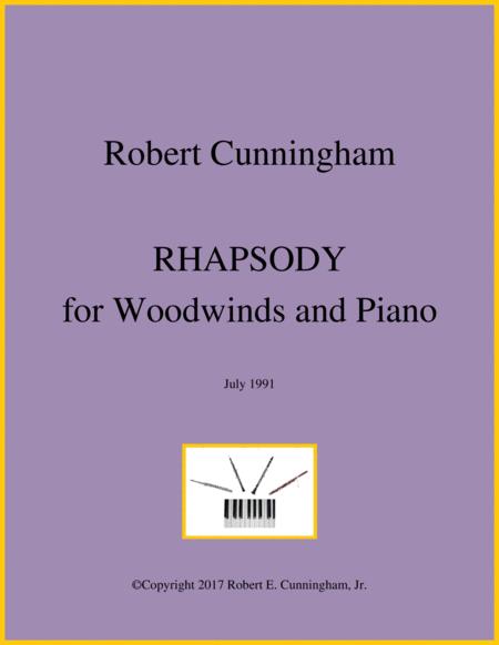 Rhapsody For Woodwinds And Piano Sheet Music