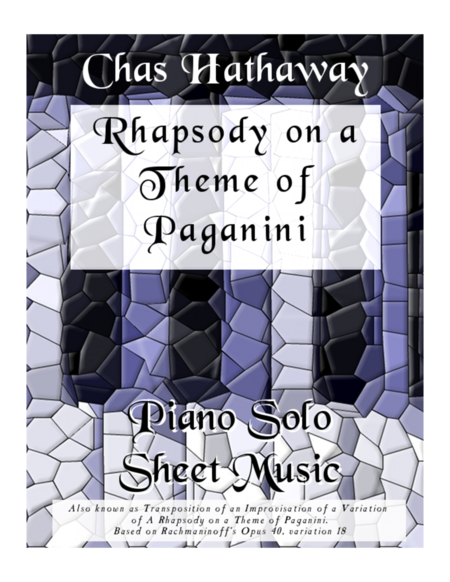 Rhapsody On A Theme Of Paganini Sheet Music