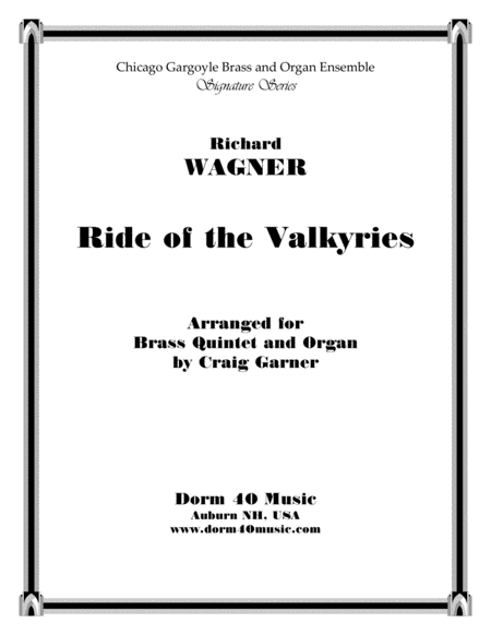 Ride Of The Valkyries Sheet Music