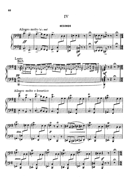 Free Sheet Music Rimsky Korsakov Sheherazade Iv For Piano Duet 1 Piano 4 Hands Pr834