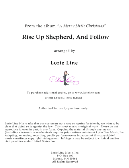 Rise Up Shepherd And Follow From 2016 A Merry Little Christmas Sheet Music