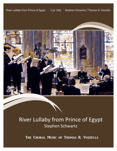 Free Sheet Music River Lullaby From Prince Of Egypt Sa