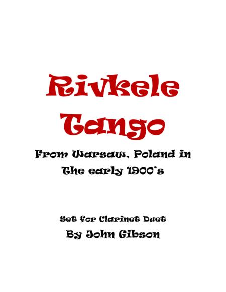 Free Sheet Music Rivkele Rebeka Tango Set For Clarinet Duet