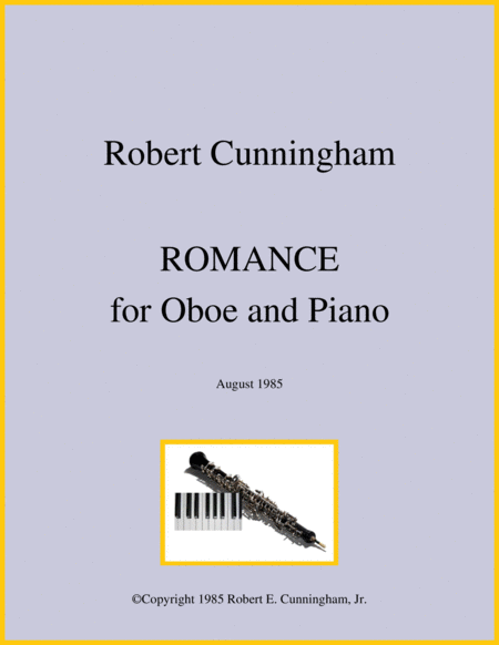 Romance For Oboe And Piano Sheet Music