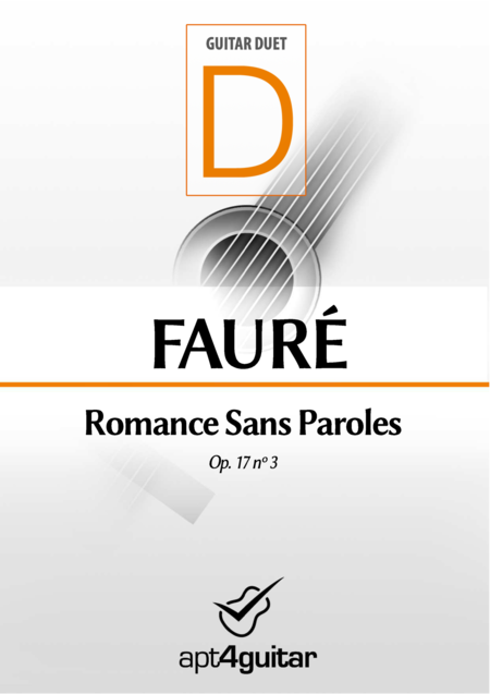 Free Sheet Music Romance Sans Paroles Op 17 N 3