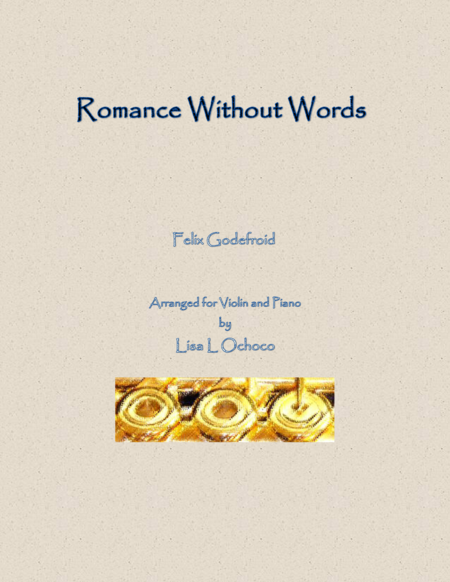 Romance Without Words For Violin And Piano Sheet Music