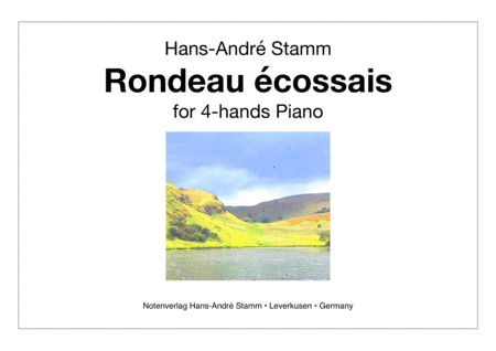 Rondeau Cossais For 4 Hands Piano Sheet Music