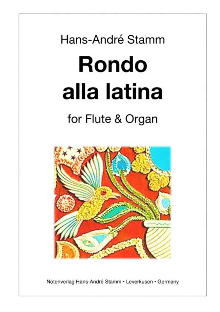 Free Sheet Music Rondo Alla Latina For Flute And Organ