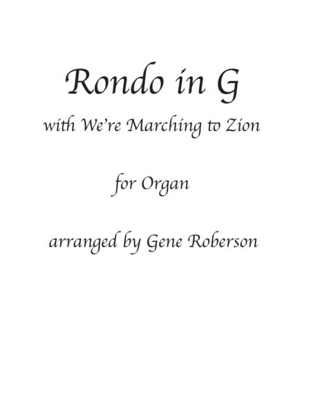 Free Sheet Music Rondo In G John Bull Marching To Zion Organ