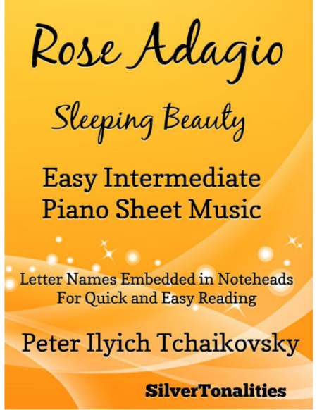 Free Sheet Music Rose Adagio Sleeping Beauty Easy Intermediate Piano Sheet Music