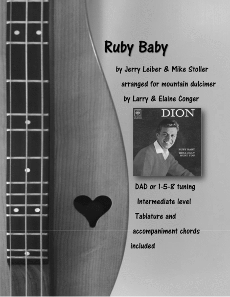 Free Sheet Music Ruby Baby Duet