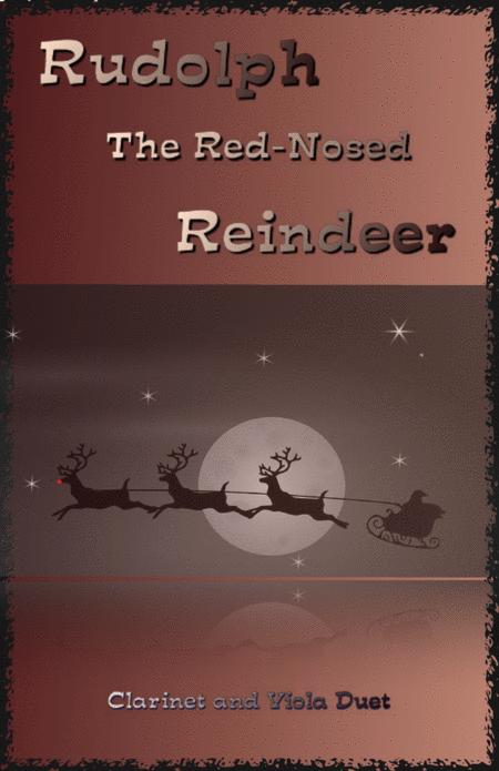 Rudolph The Red Nosed Reindeer For Clarinet And Viola Duet Sheet Music