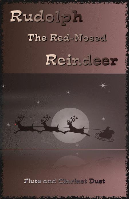 Free Sheet Music Rudolph The Red Nosed Reindeer For Flute And Clarinet Duet