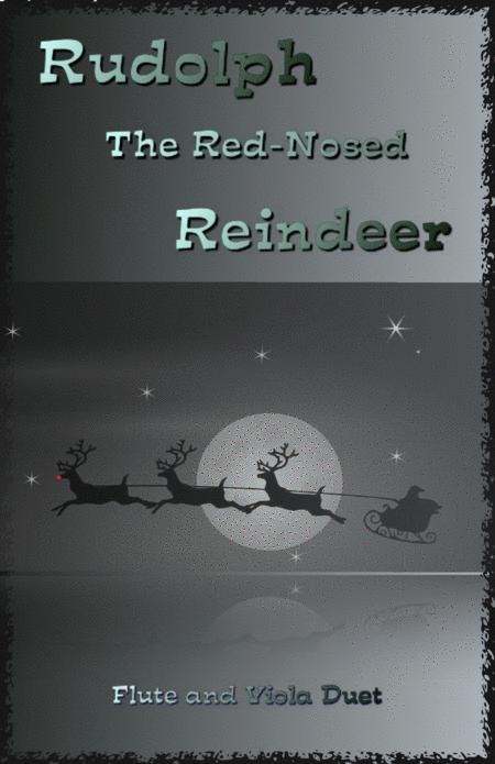 Rudolph The Red Nosed Reindeer For Flute And Viola Duet Sheet Music